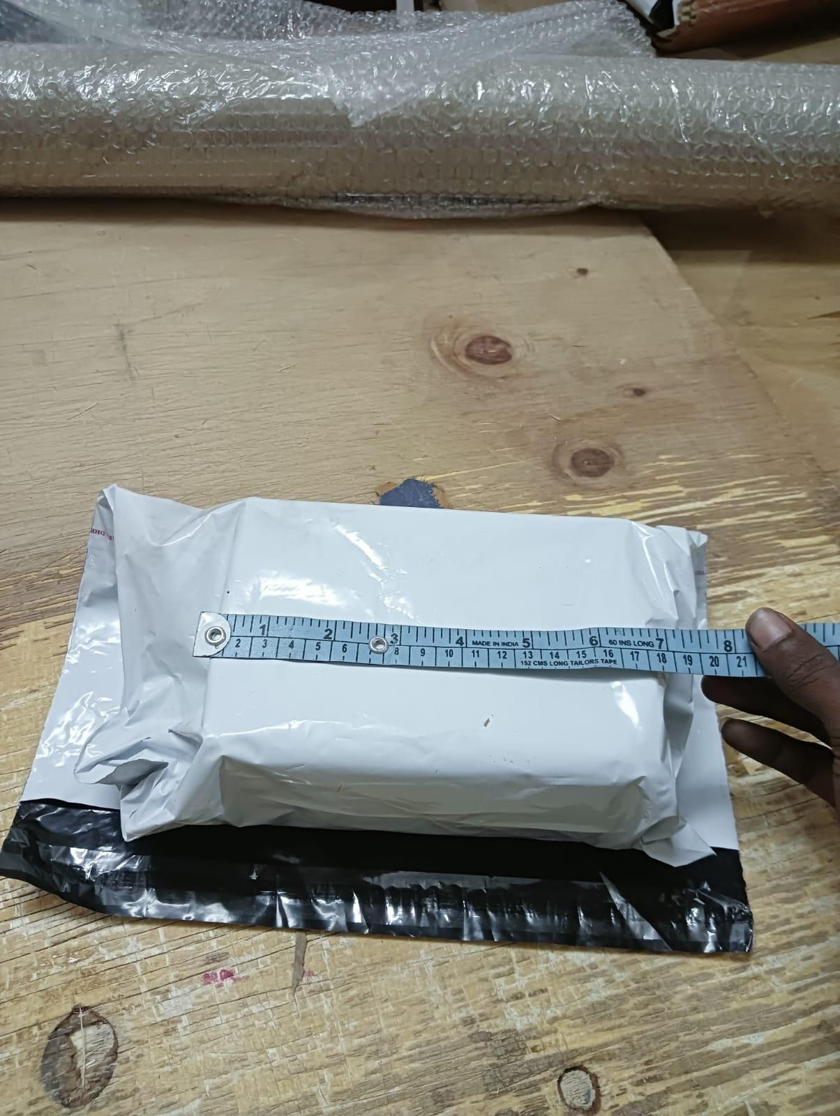 3 Fold Transparent Nail Organizer Case