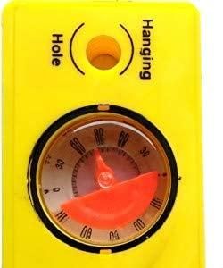 8-inch Magnetic Torpedo Level Tool With 1 Direction Pin, 2 Vials And 360 Degree View (Multicolor)