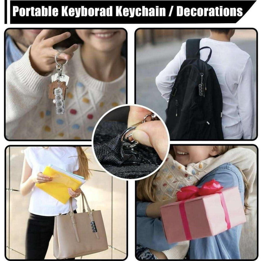 Keyboard Fidget Keychain